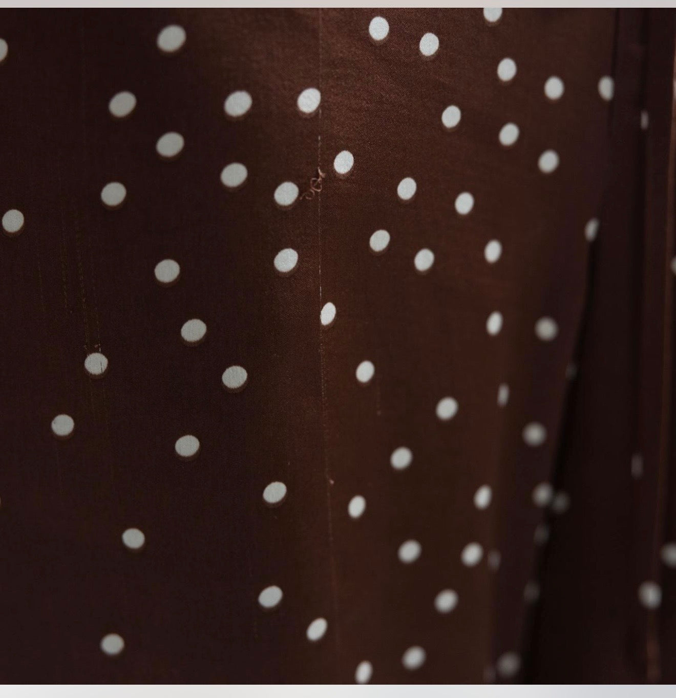 Veronika Maine Brown Polka Dot Wide Leg Set