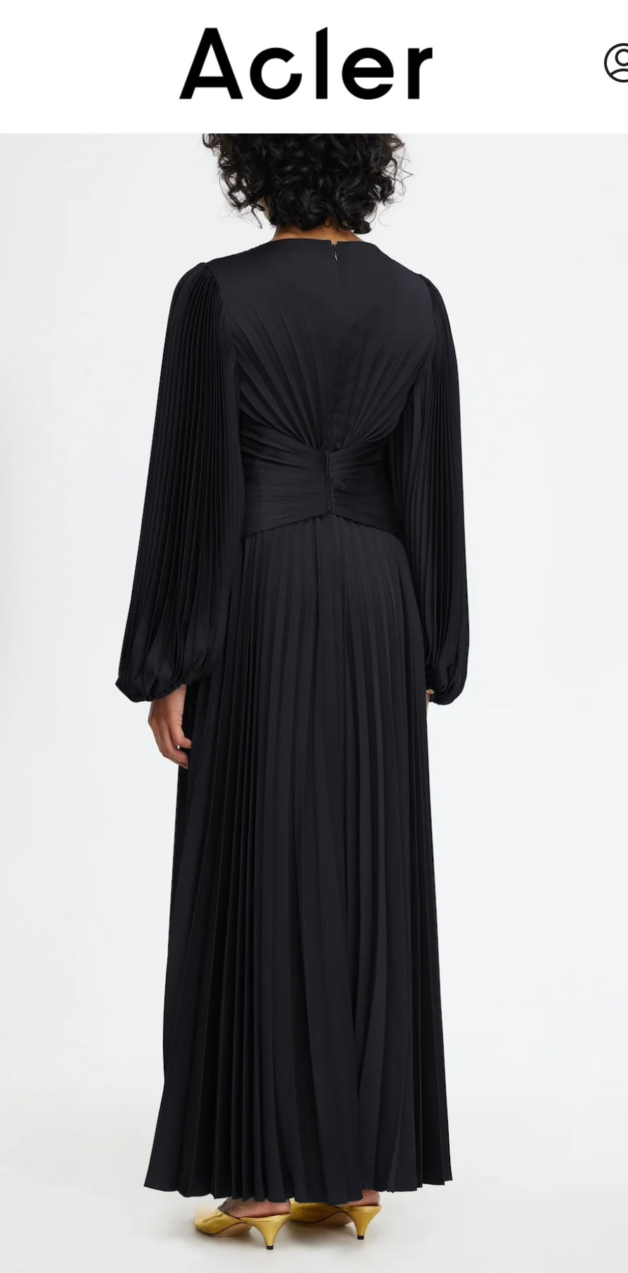 ACLER NORSEMAN MIDI DRESS