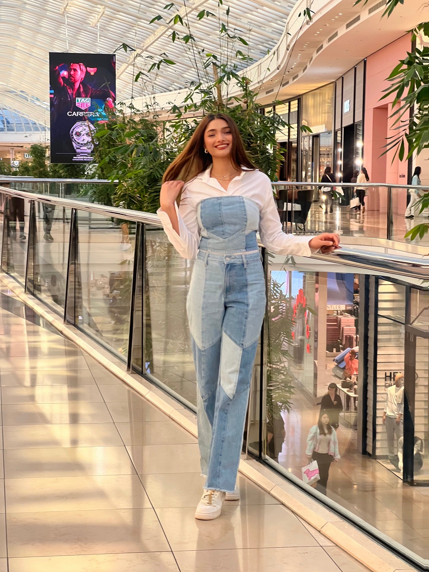 Denim Two Piece Set