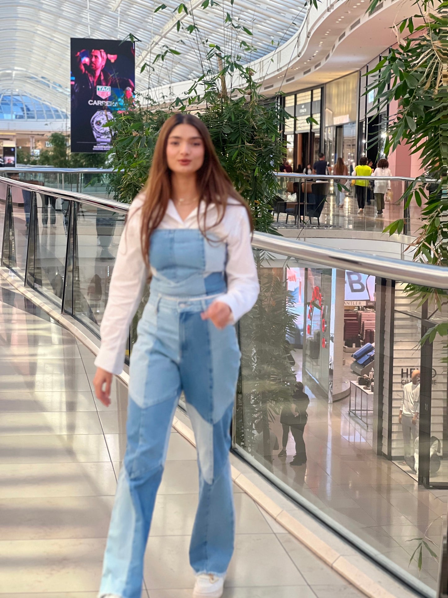 Denim Two Piece Set
