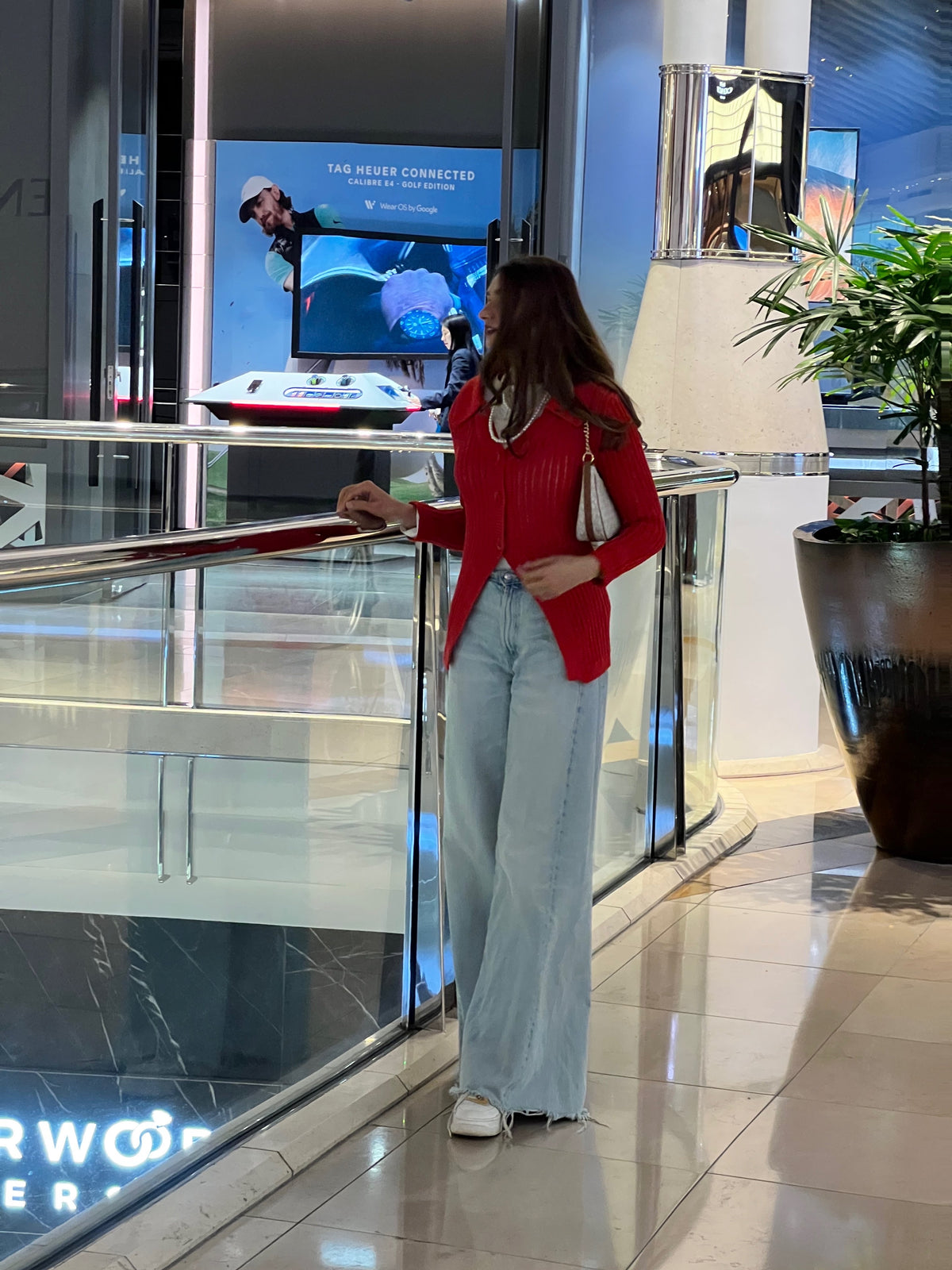 Red H&M Cardigan