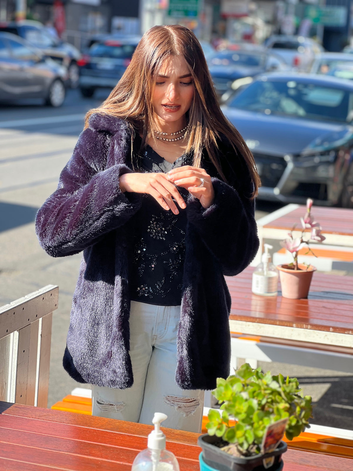 Glassons Fur Jacket