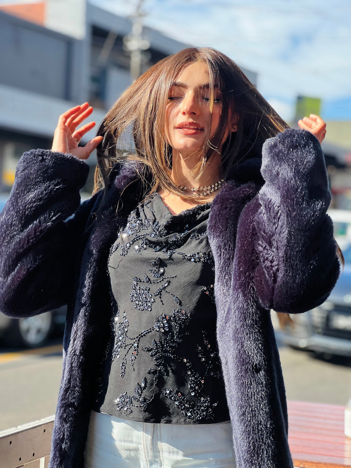 Glassons Fur Jacket